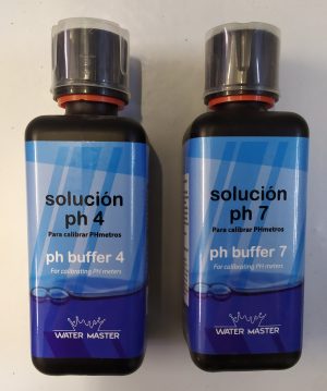 נוזל כיול למד חומציות WATER MASTER pH 4\7 בגדלים שונים