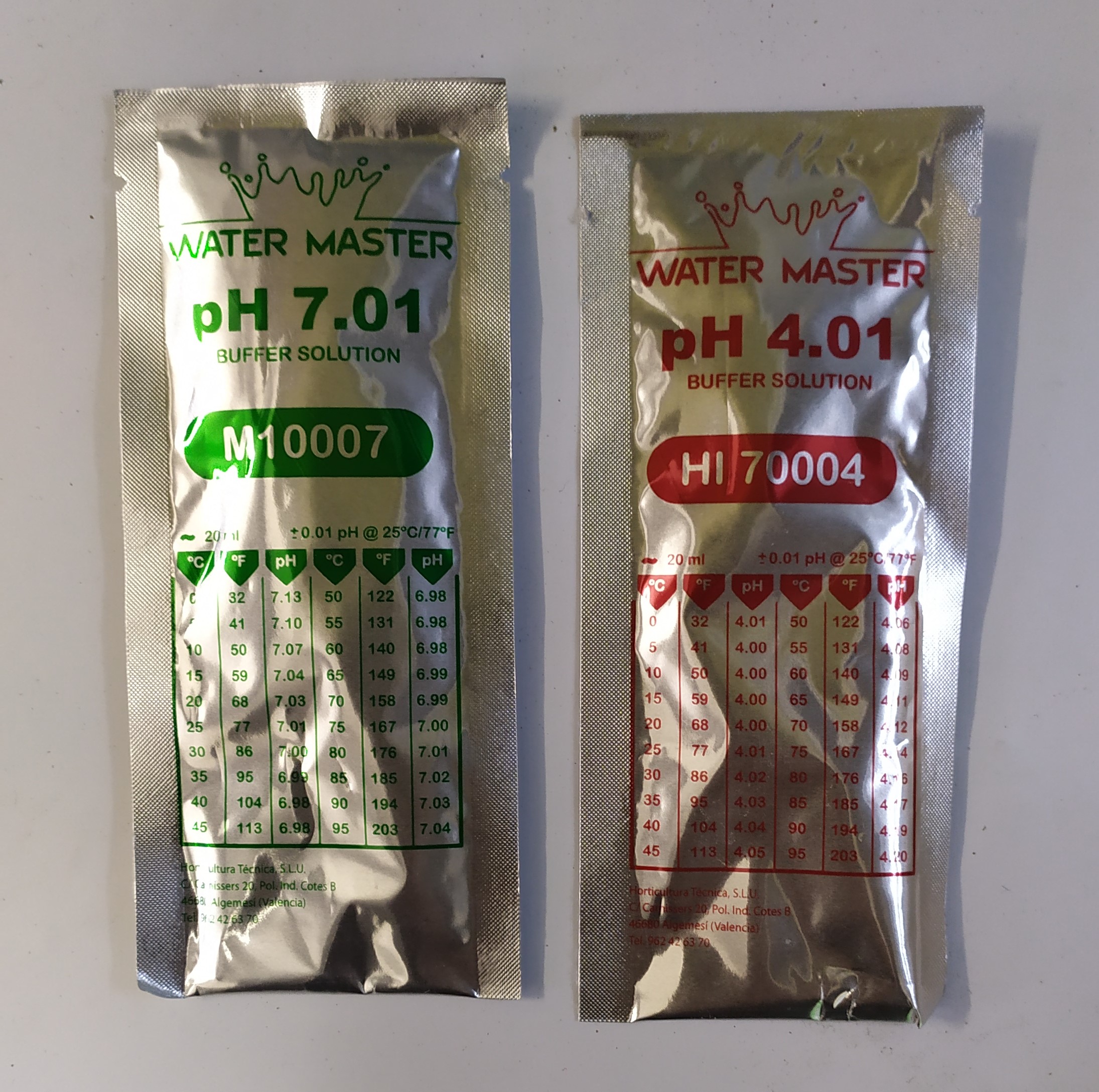 נוזל כיול למד חומציות WATER MASTER pH 4\7 בגדלים שונים – תמונה 2