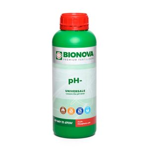 Bio Nova ph down מוריד חומציות איזון חמציות בקרקע הורדת ph חומציות בצמחים