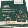 סט מניפולד עם שסתום כדורי ומזוודה ZM 263